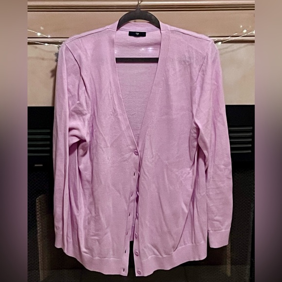 Gap Lavender Purple Cardigan Size XXL - Picture 1 of 4